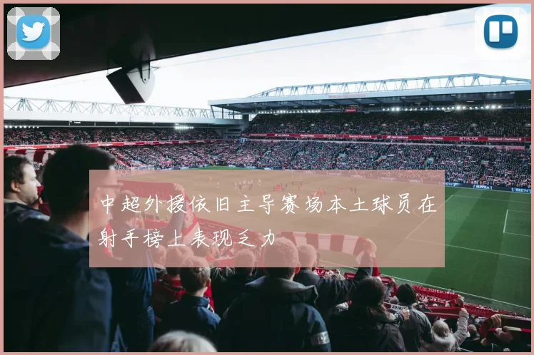 中超外援依旧主导赛场本土球员在射手榜上表现乏力